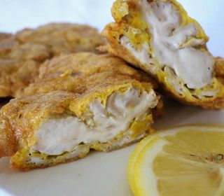 Creier pane cu sos barbeque