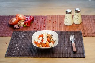 Salată de roșii cu telemea