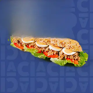 Sandes Atum Desfiado