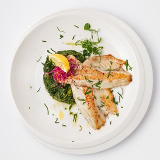 Filet bijele ribe i blitva s krumpirom