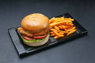 Կոմբո հավի  բուրգեր