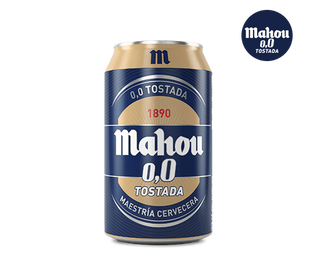 Cerveza Mahou 0,0 Tostada (Tamaño único)