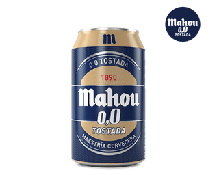 Cerveza Mahou 0,0 Tostada (Tamaño único)