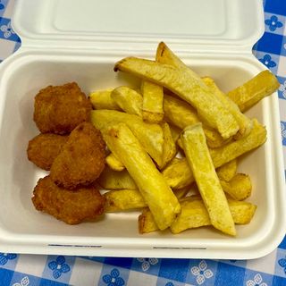 Small Scampi (4) And Chips