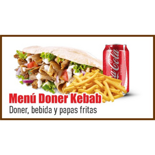 Menú Doner Kebab