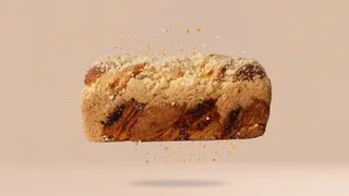 Strucla drożdżowa z nadzieniem serowo-pomarańczowym
