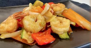 359. Gamberi Verdure 