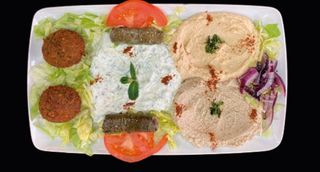 Combo de plato combinado vegetal 