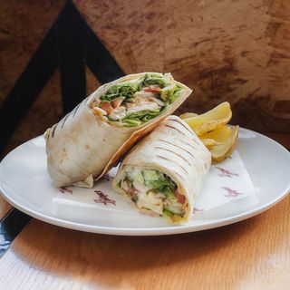 WRAP DE POLLO CRUJIENTE