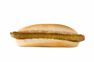 Bocadillo de salchicha moruna