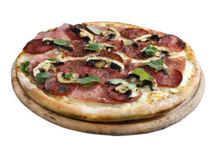 Pizza Salamino Funghi Ø30cm