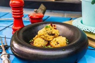 Megrelian Kupati Sticks with Sweet Chilly Sauce