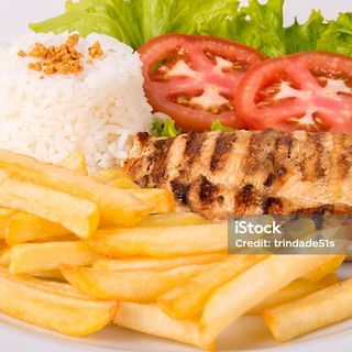 Menu Filete de Pollo empanado