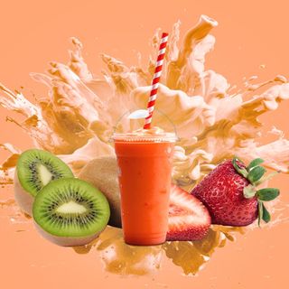 Smoothie Kiwi y fresa