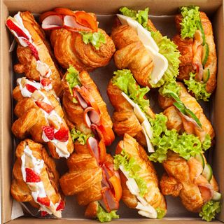 Menú Ecuador  (4ud) 4 croissant rellenos dulces