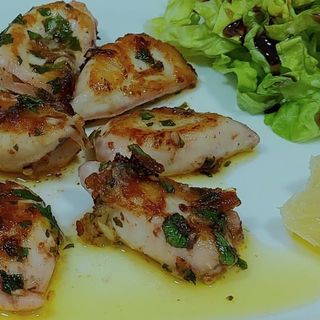 Chipirones a la plancha 