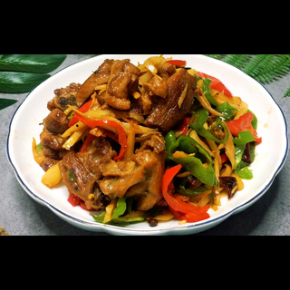 Pato con Surtido de Verduras