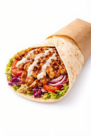 Kebab tortilla