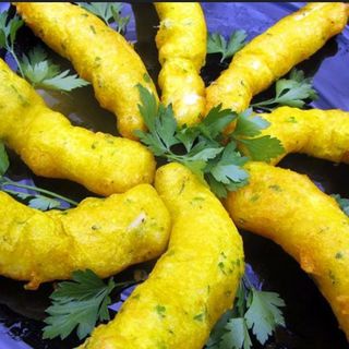 Churro de pescado con alioli