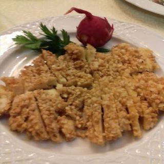 61b. Pollo Rebozado Con Almendras