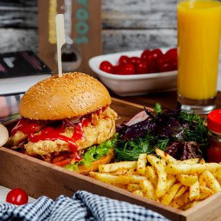 Burger Crispy Poulet