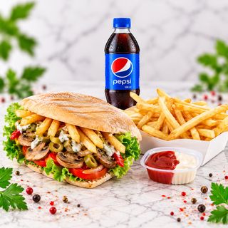 Menu Vegetarian Pita