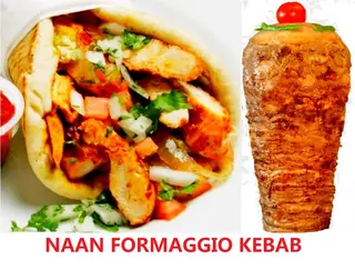Naan al Formaggio Kebab