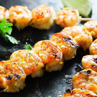 Pinchitos de gambas (4)