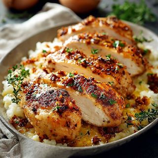 Steak De Poulet Grillé