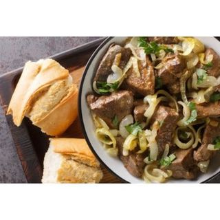 Ternera Con Cebollas