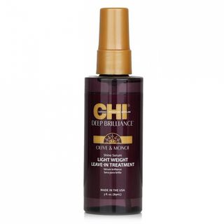 Chi Deep Brilliance Olive & Monoi Shine Serum Light Weight Leave-in Treatment 177ml