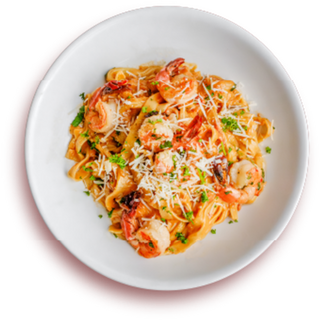 Prawns In Pink Sauce