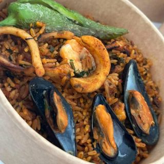 Riz fruits de mer