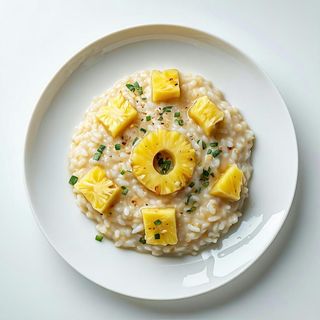 Risotto all'ananas