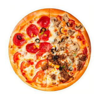 Pizza Cuatro Estaciones 33 Cm.