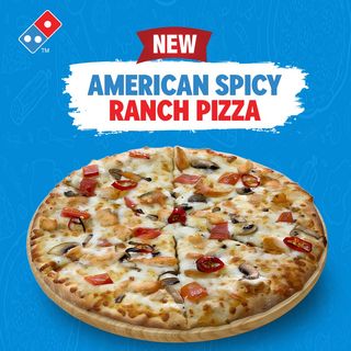 American Spicy Ranch Pizza