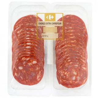 Chorizo Extra Carrefour 2x120 Gr.