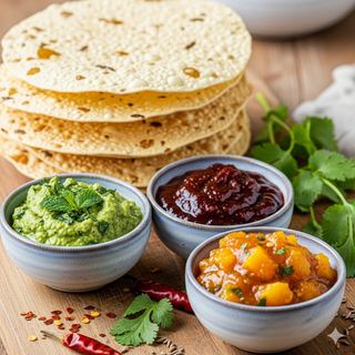 Aperitivo Spice Papadums