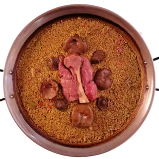 Paella de Codillo de Cerdo (Para 2 Personas)