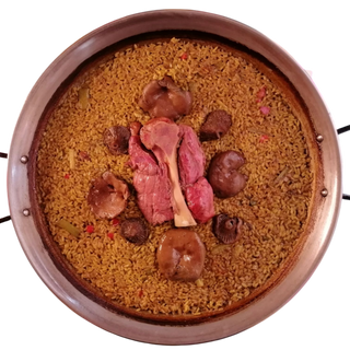 Paella de Codillo de Cerdo (Para 2 Personas)