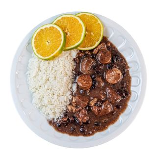 Entraña De Ternera Braseada Con Arroz Y Feixoada