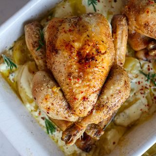 Cocosel de padure cu cartofi