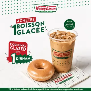 1 Original Glazed à 1dh