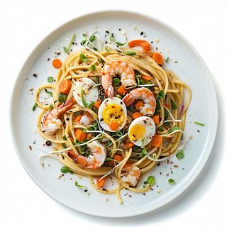 35. Spaghetti alla piastra