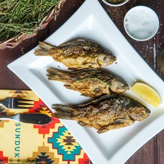 Караси жареные, 3шт