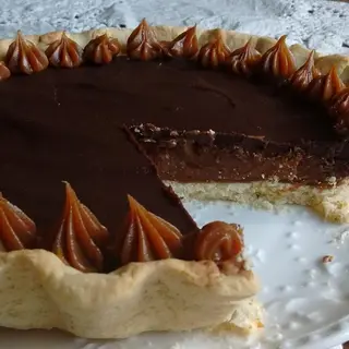Tarta De Dulce De Leche Porción