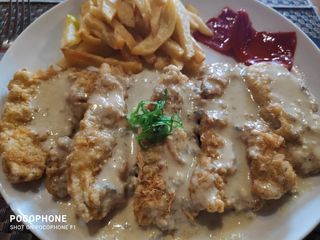 Escalopines de ternera al cabrales