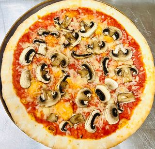 Pizza vegana Champiñones 