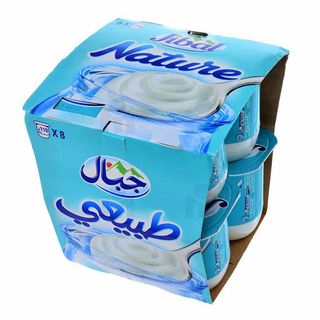 Yaourt nature 8x110g - JIBAL