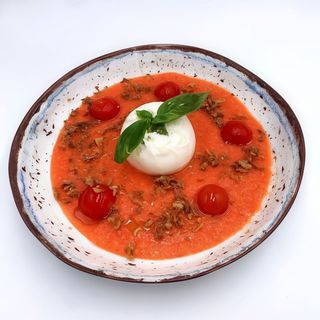 BURRATA AL PESTO (V)